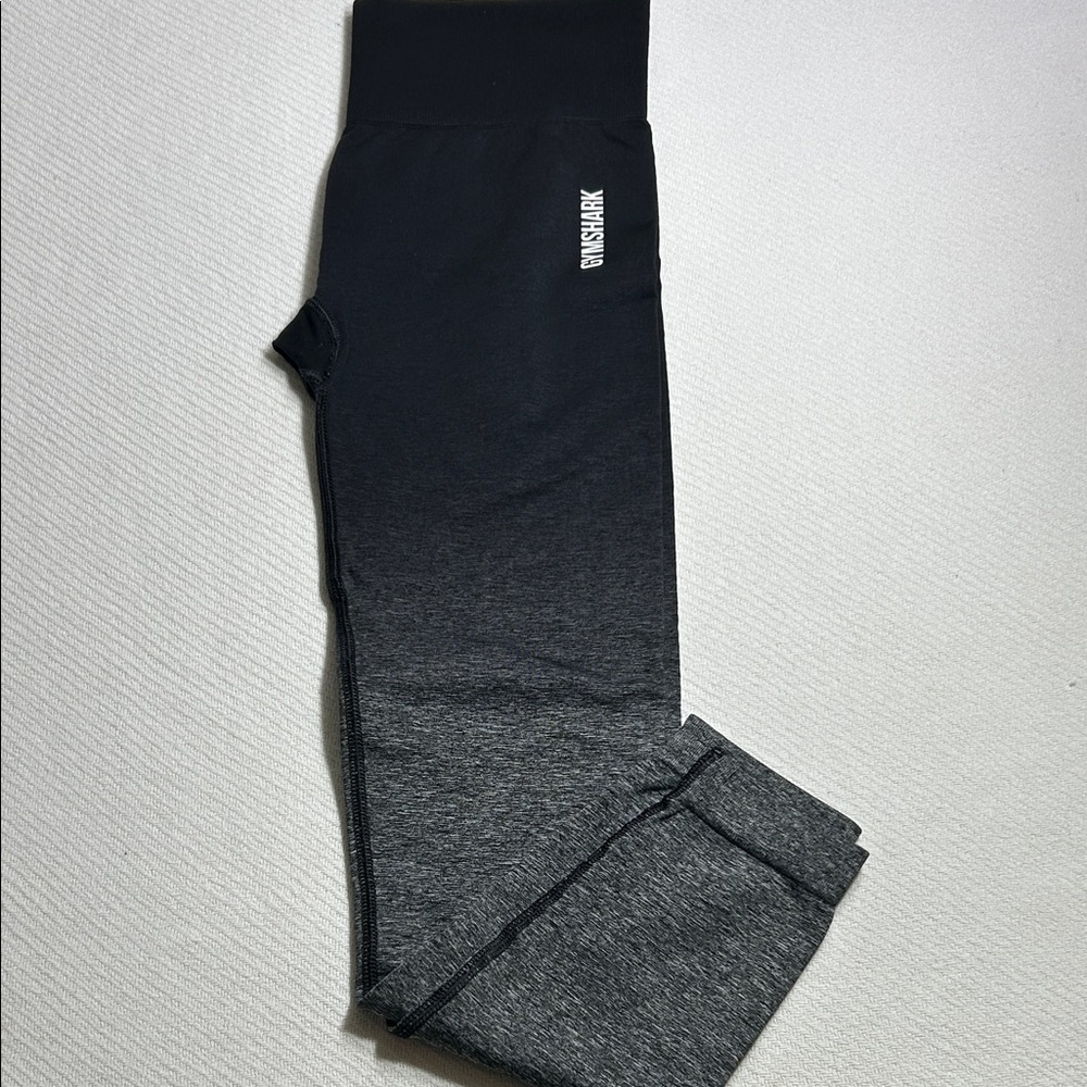 Gymshark Black-to-Gray Ombre High-Waist Leggings